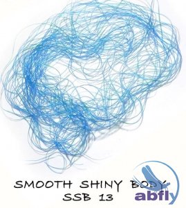 Smooth shiny body -  kingfisher blue 13