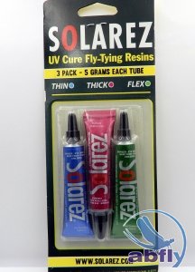 Solarez UV Cure Fly-Tying Resis (3pack)