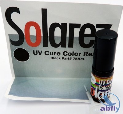 Solarez UV Cure Color Resin (black)