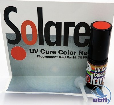 Solarez UV Cure Color Resin (fluorescent red)