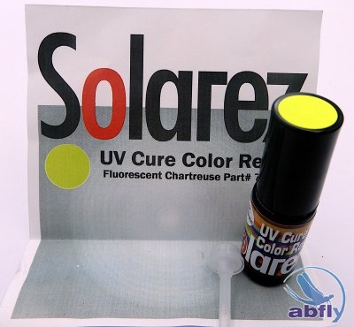 Solarez UV Cure Color Resin (fluorescent chartreuse)