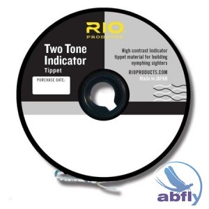 Żyłka indykator RIO 2-Tone Black/White (2X/3,9KG)