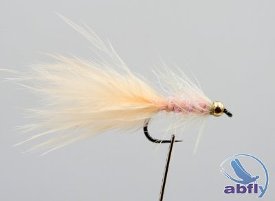 Mucha jeziorowa Wooly Bugger Light Pink