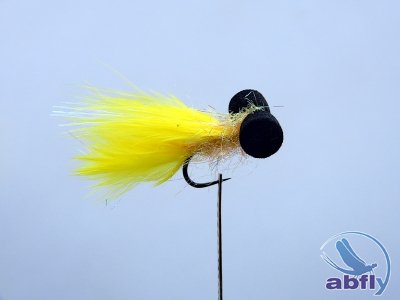 Mucha jeziorowa Booby Yellow &  Black 2