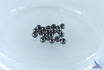 Brass Beads Black Nickel (20)
